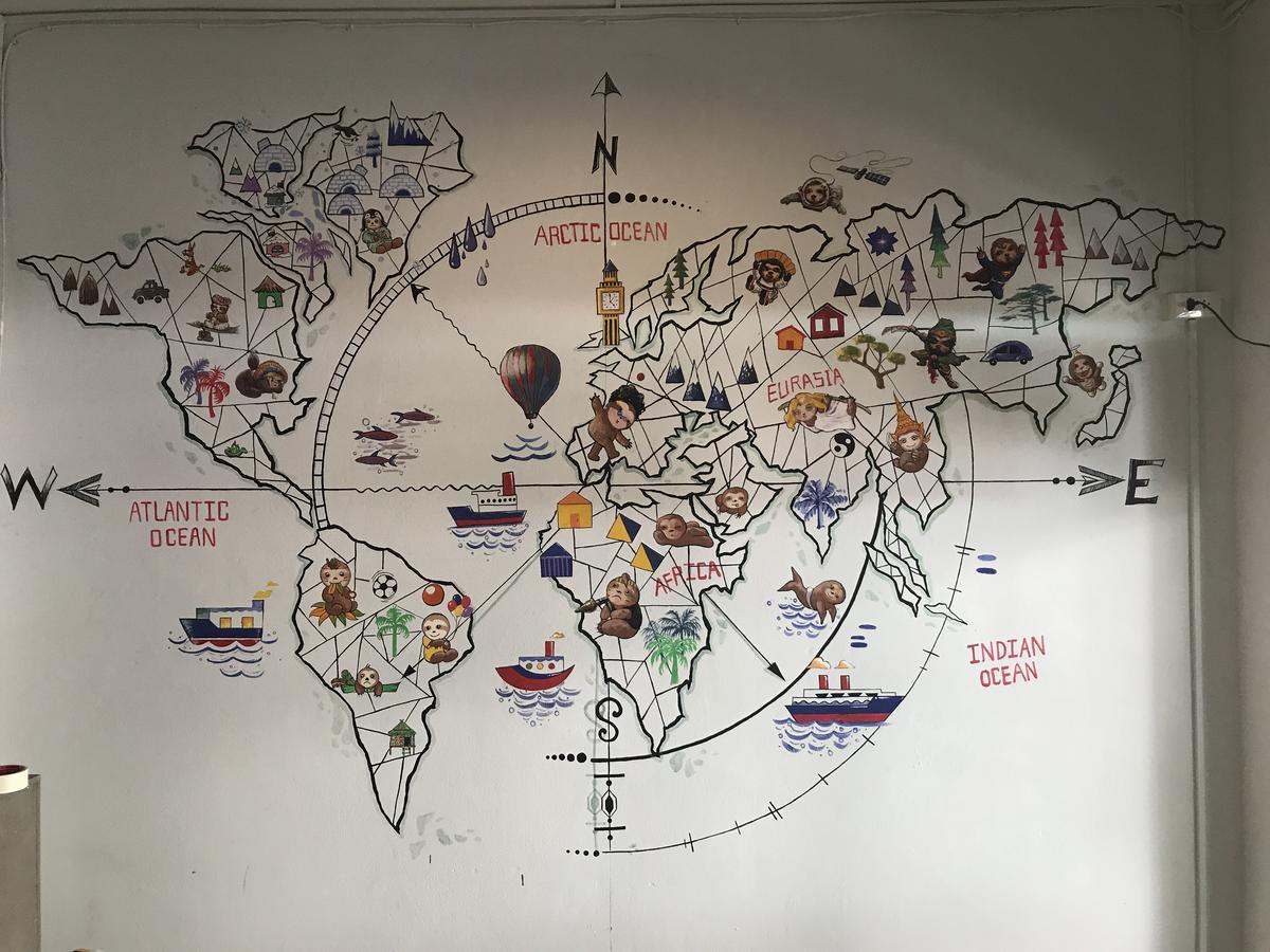 Sloth Hostel Khaosan Bangkok Exteriör bild